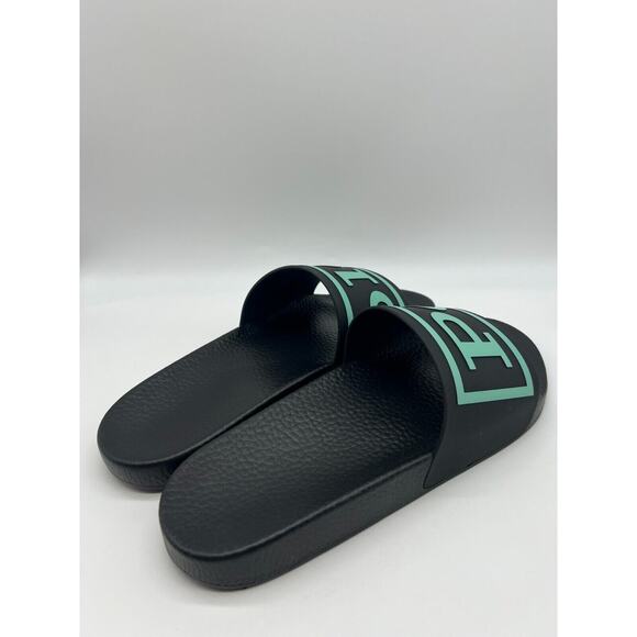 Polo Ralph Lauren Cayson Slide Black Man's Size 13M NEW - Picture 9 of 12